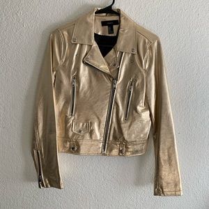 Forever 21 gold jacket